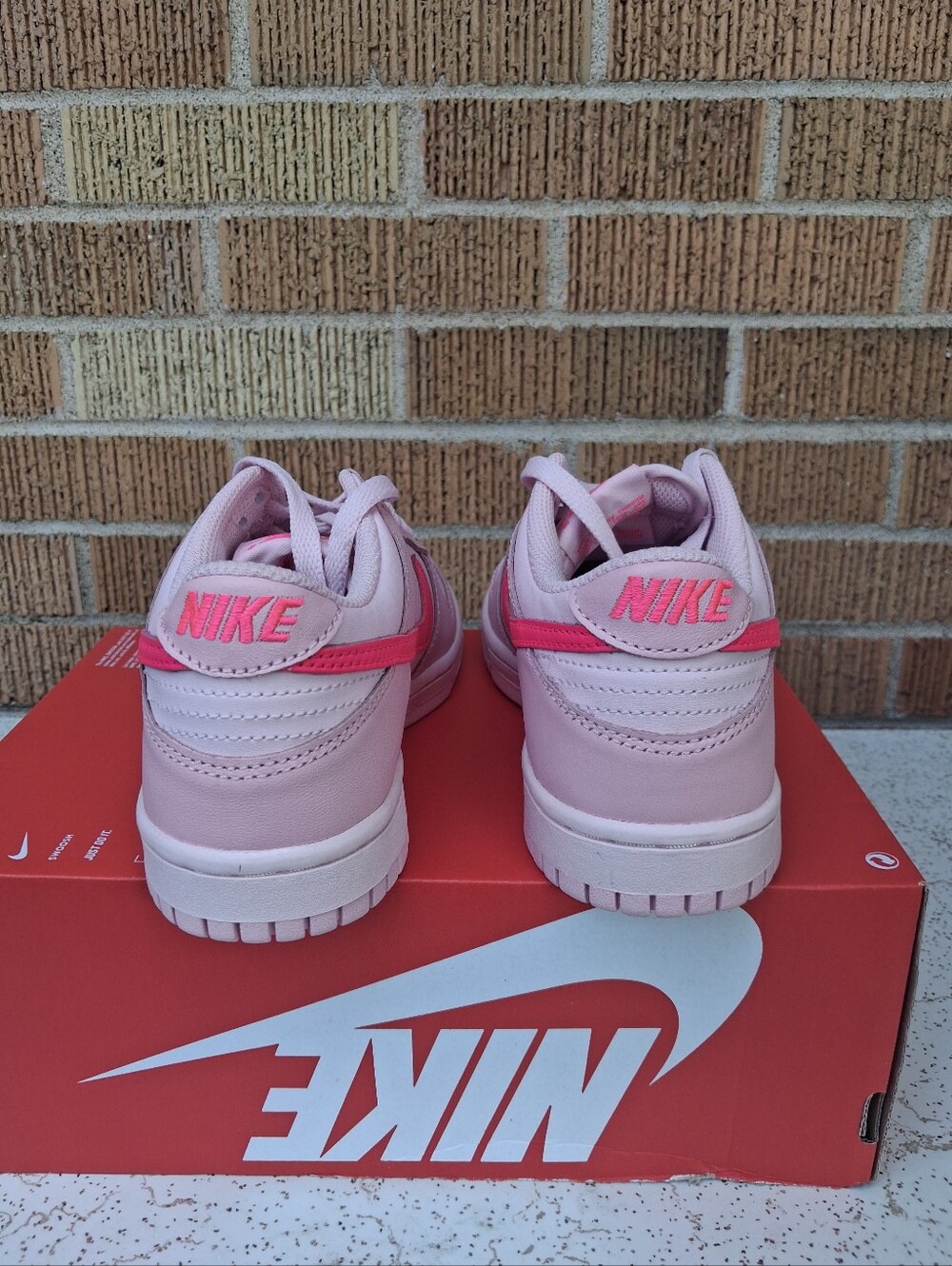 Brand New Nike Dunk Pink Gs 5.5Y Womens 7 - Picture 5 of 7